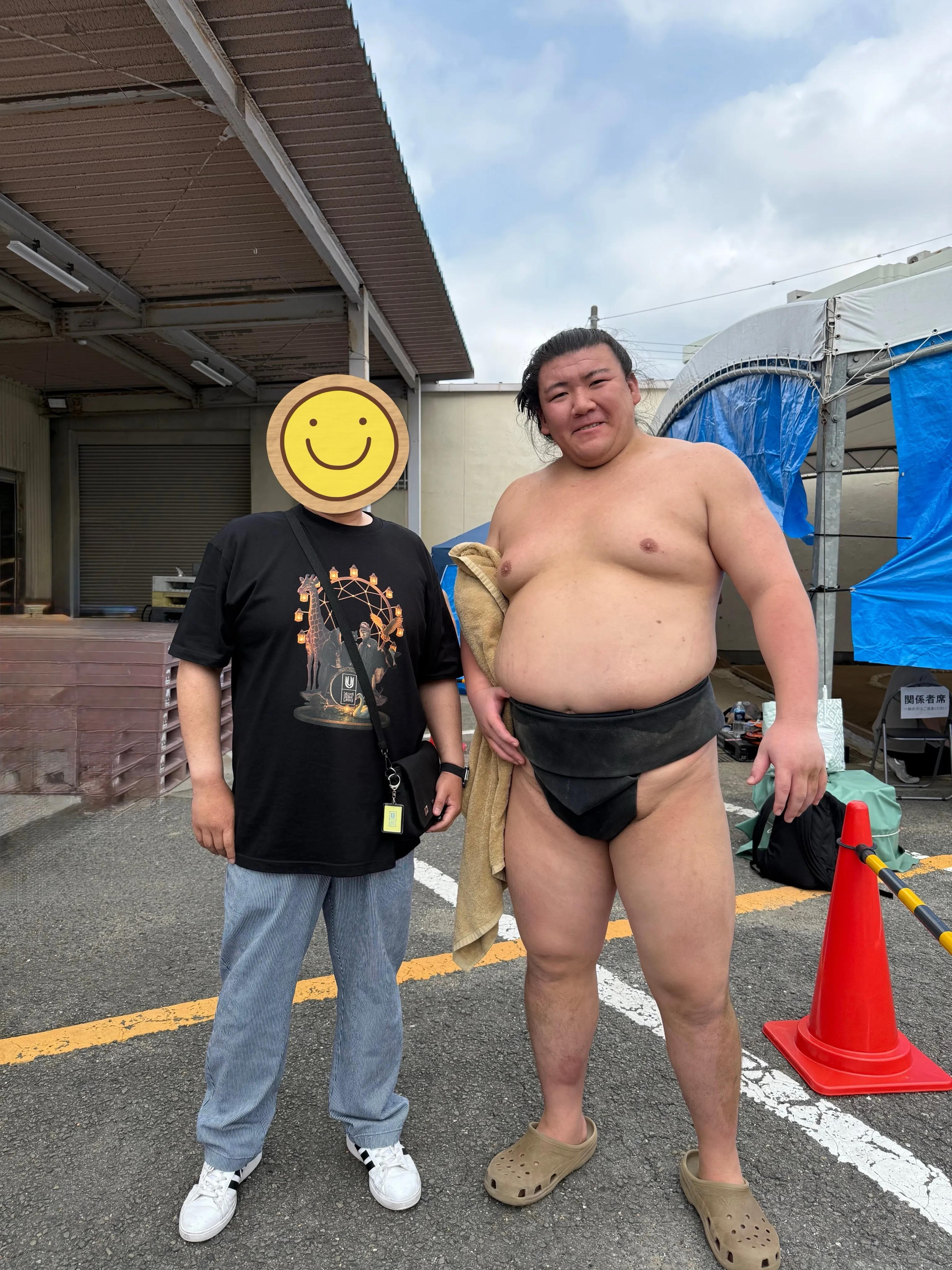 大嶽部屋 稽古見学✨
