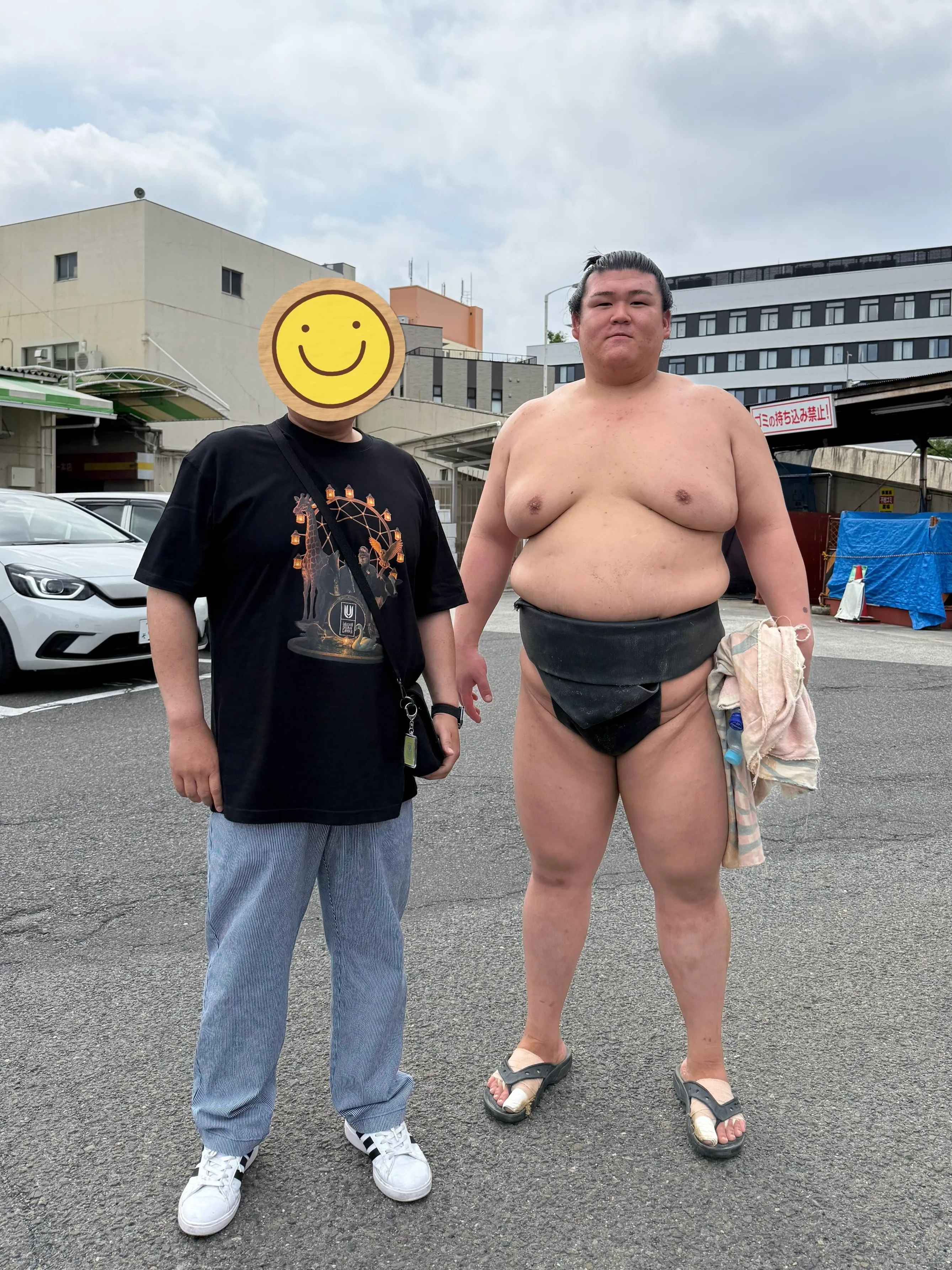 大嶽部屋 稽古見学✨