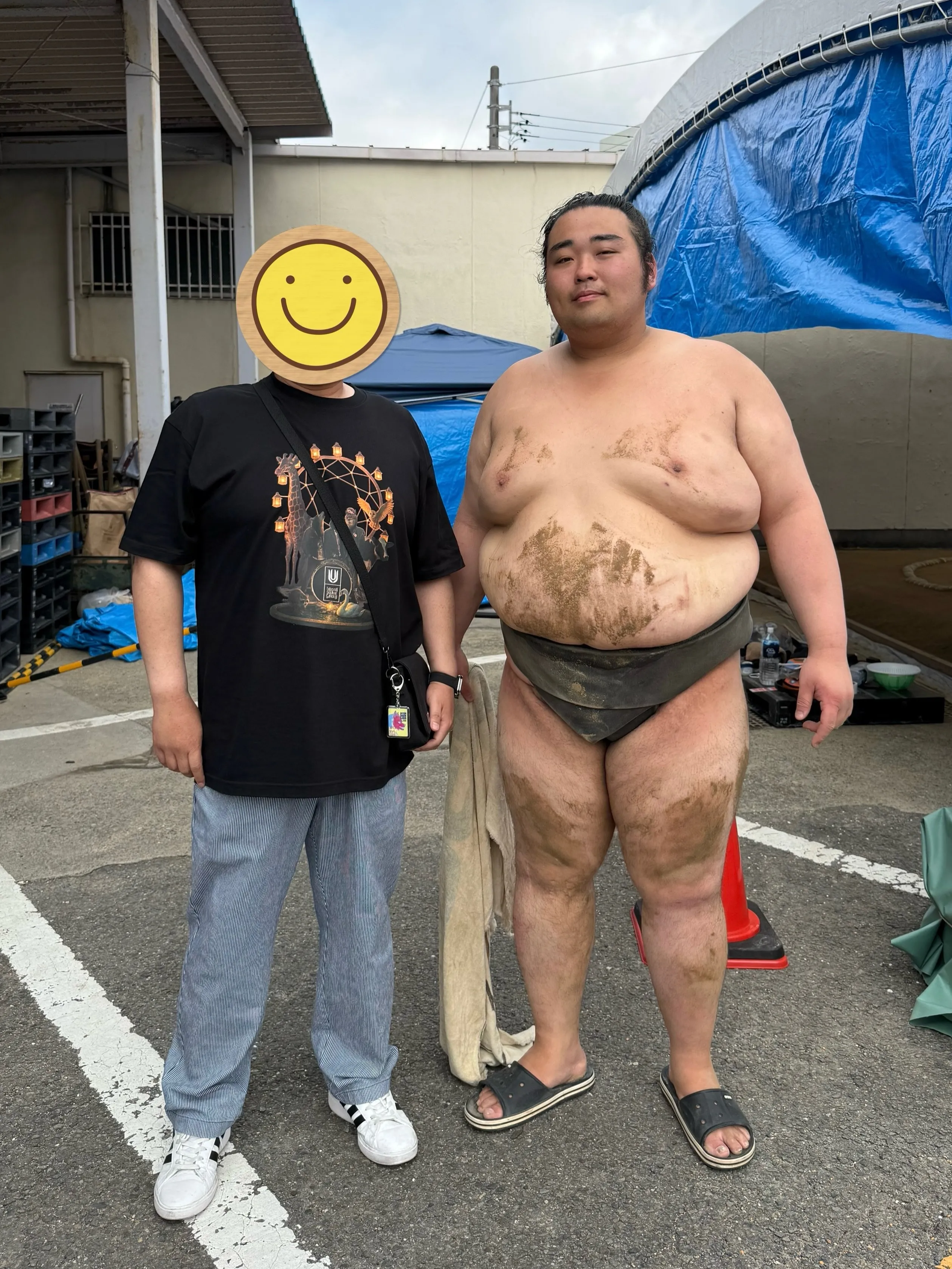 大嶽部屋 稽古見学✨