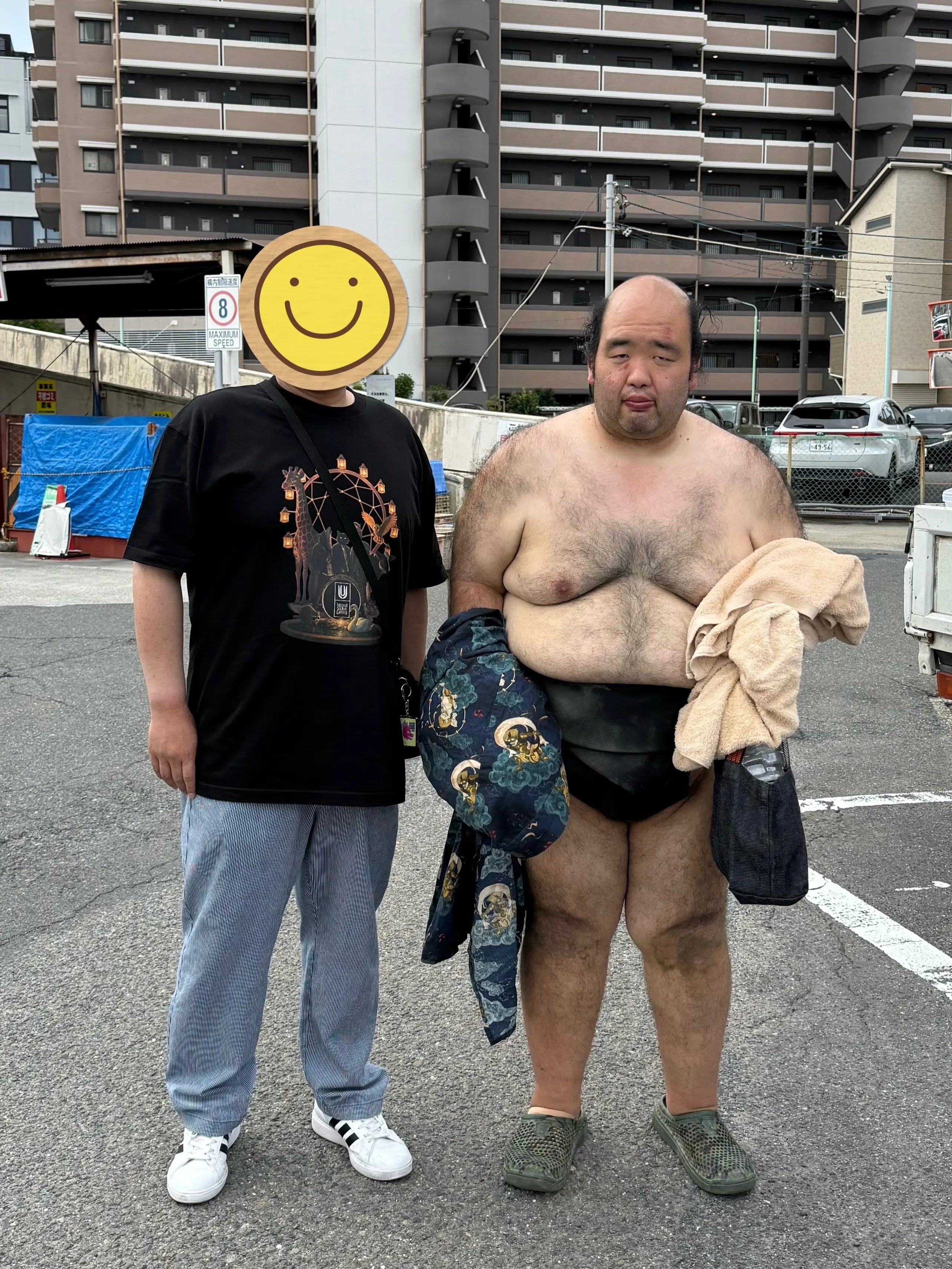 大嶽部屋 稽古見学✨