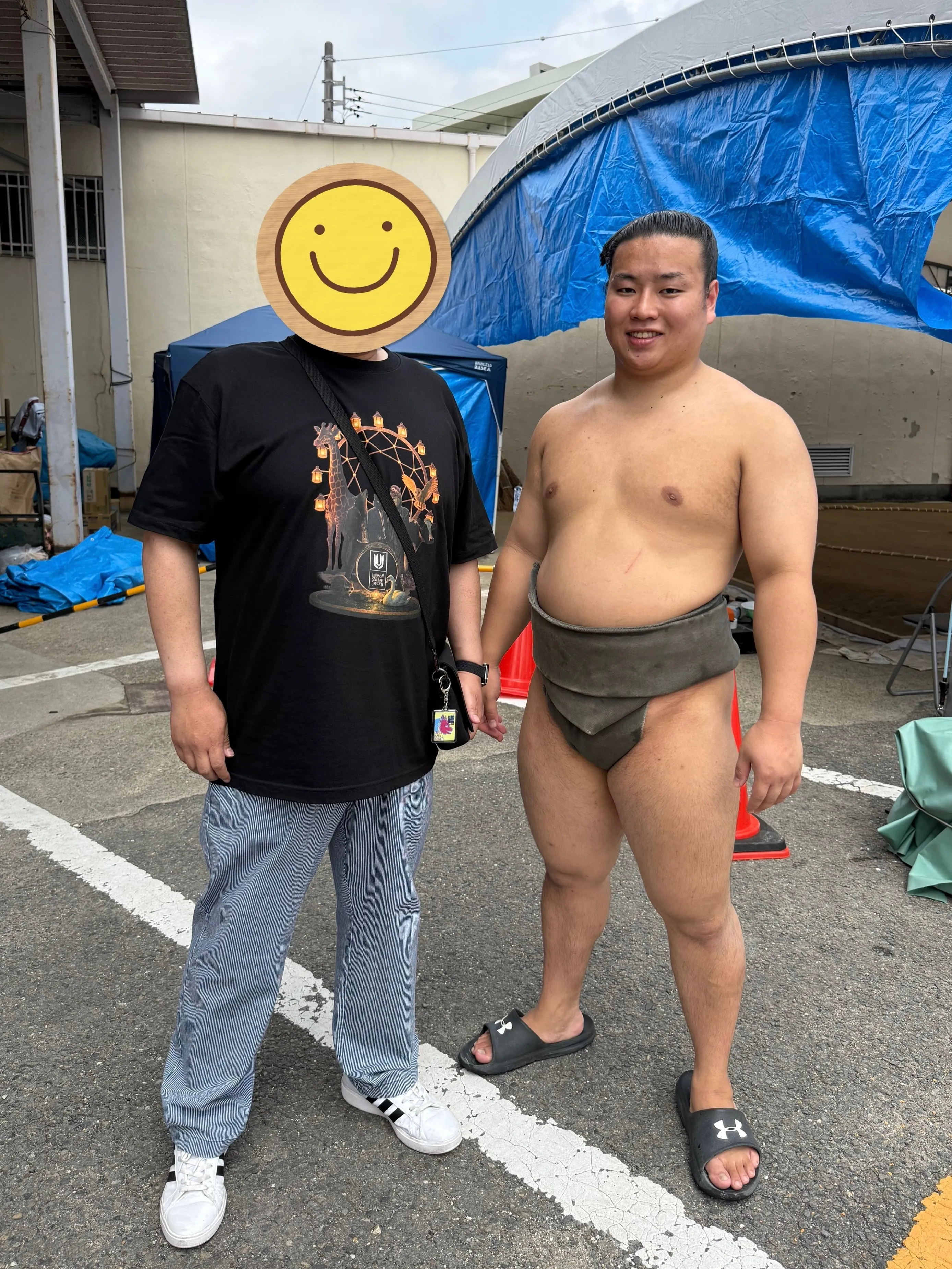 大嶽部屋 稽古見学✨